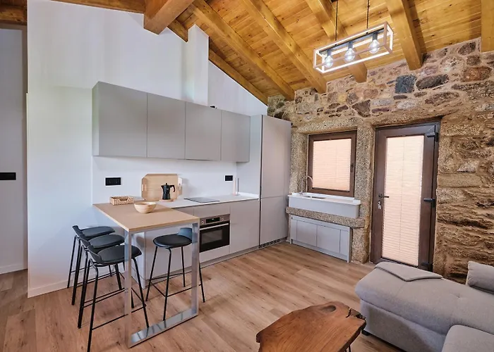 ロッジ As Casinas Da Figueira By Serendipia Turismo *